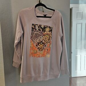 Beaded sweatshirt 2x torrid